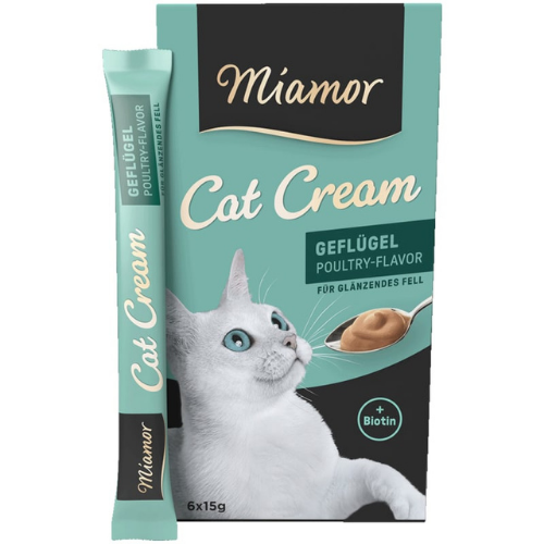 Miamor Tavuklu ve Biyotinli Krema Kedi Ödülü 90 g (6x15 g)