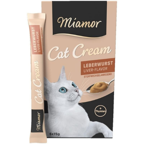 Miamor Ciğerli Krema Kedi Ödülü 90 g (6x15 g)