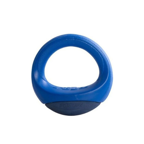 Rogz Toyz Pop-Upz Suda Batmayan Halka Plastik Köpek Oyuncağı Mavi Small/medium 12 cm