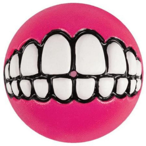 Rogz Toyz Grinz Ödül Hazneli Köpek Oyun Topu Pembe 4.9 Cm