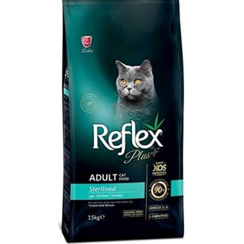 Reflex Plus Sterilised Tavuklu Kısır Kedi Maması 15 kg +1kg Bonuslu Paket