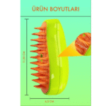 Buharlı Kedi & Köpek Yıkama Fırçası Tarağı, Buharlı Kedi Tarağı, Evcil Hayvan Tarağı