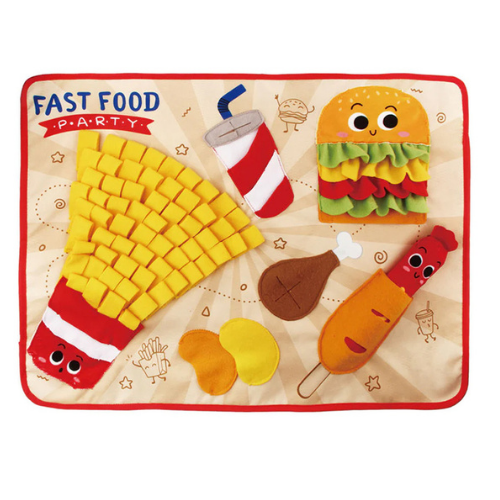 Peluş Fast Food Ürünleri Oyuncak
