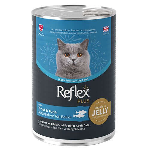 reflex-plus-gravy-tuna-ve-somonlu-soslu-kedi-konservesi-400-gr-kedi-yas-mamalari-reflex-88589-61-B.jpg Reflex Plus Alabalık ve Ton Jöle İçinde Et Parçalı Kedi Konservesi 400 Gr - Görsel 1