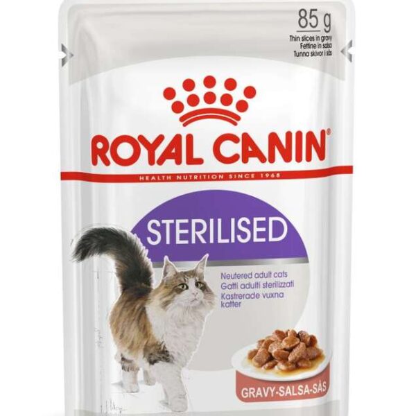 Royal Canin Pouch Gravy Sterilised Kısırlaştırılmış Yaş Kedi Maması 85 Gr