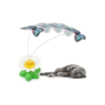 Hareketli Dönen Kelebek - Kedi Oyuncağı ( Pille Çalışır)