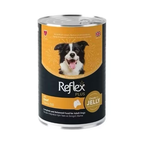 Reflex Plus Jöle İçinde Dana Etli 400 gr Yetişkin Konserve